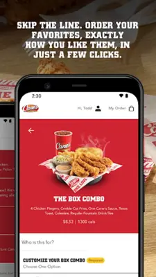 Raising Cane's Chicken Fingers android App screenshot 8